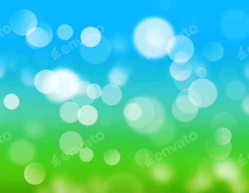 Preview: Natural Green Paradise Background With Selective Focus