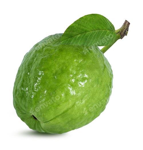 Preview: Guava Isolated On White Background