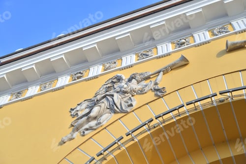 Preview: Bas-Relief On The Admiralty Building In St. Petersburg, Russia.