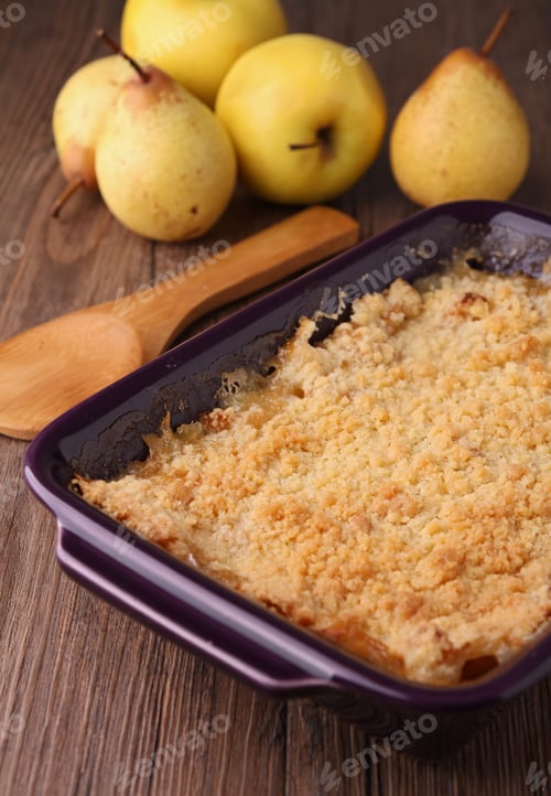 Preview: Apple And Pear Crumble