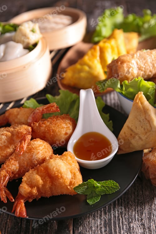 Preview: Asian Cuisine,Buffet Food