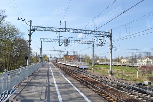 Preview: Railway Station Sablino, Leningrad Region, Russia.