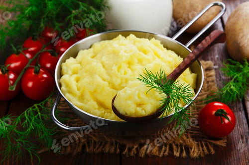 Preview: Mashed Potato With Fresh Herbs And Milk