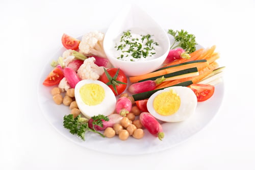 Preview: Fresh Vegetables With Dip