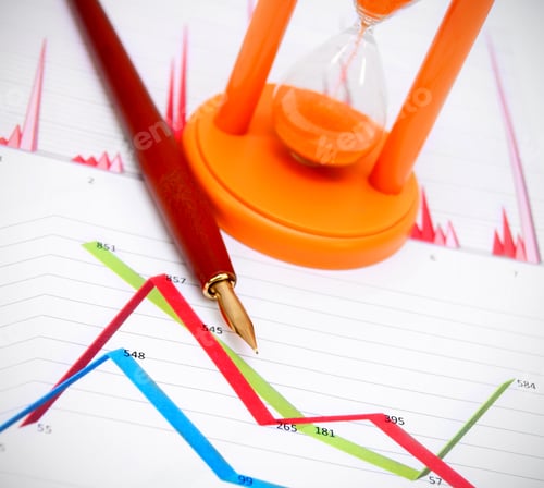 Preview: Pen And A Sand-Glass On Graphs.