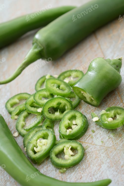 Preview: Fresh Green Chillies