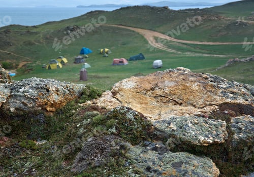 Preview: Cape Hadarta.Maloe More Strait View, Baikal Lake