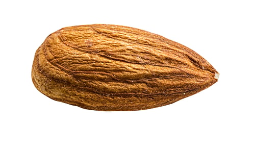 Preview: Almonds Isolated On White Background