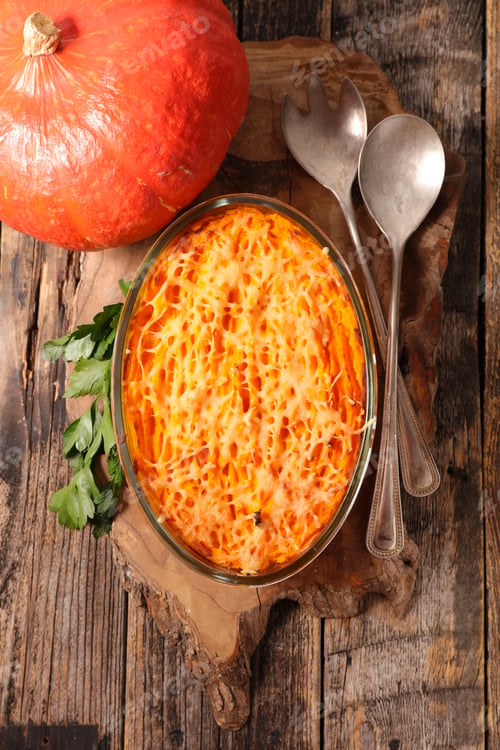 Preview: Pumpkin Gratin With Cheese