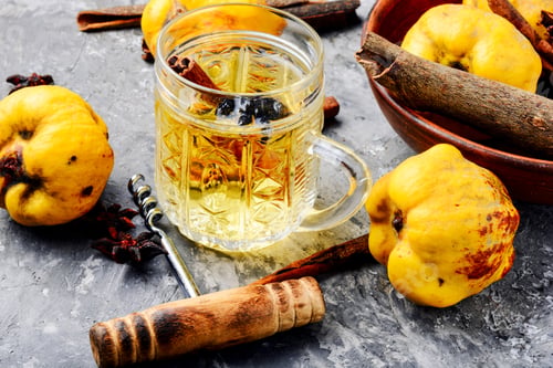 Preview: Apple Cider With Fresh Apples On Rustic Background.Refreshing Apple Cider