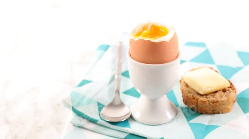 Preview: Soft Boiled Egg And Bread With Butter