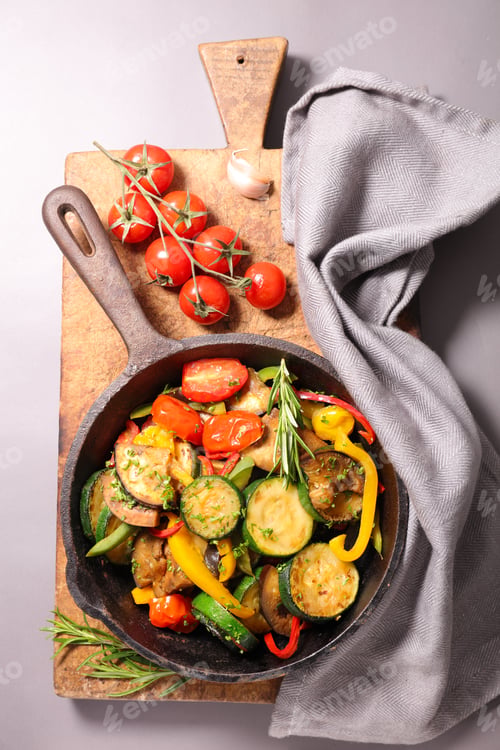 Preview: Fried Vegetable And Rosemary