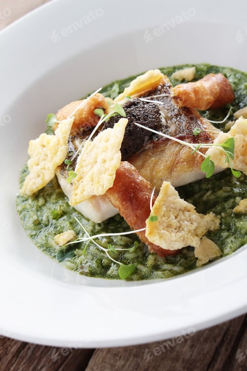 Preview: Cod Fillet With Risotto