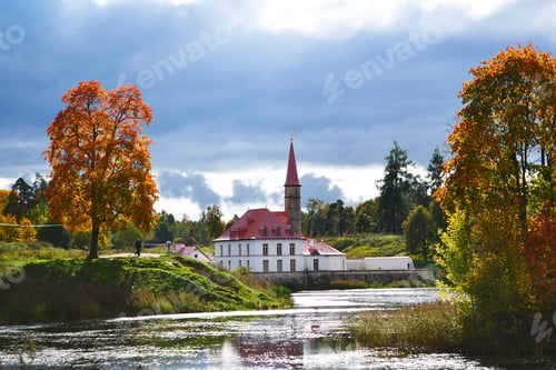 Preview: View Of The Priory Palace, Gatchina, Russia