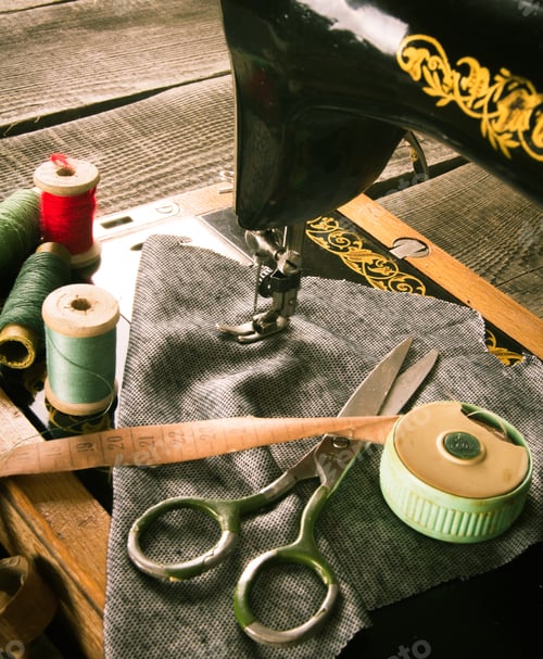 Preview: Sewing. The Sewing Machine And Tools.