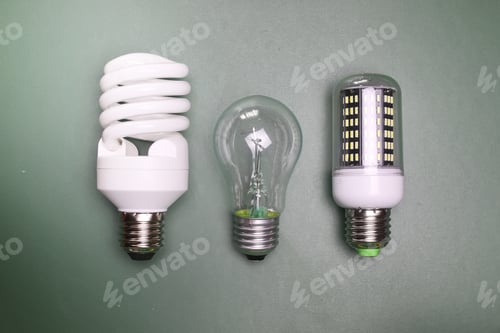 Preview: Different Lamp On Green