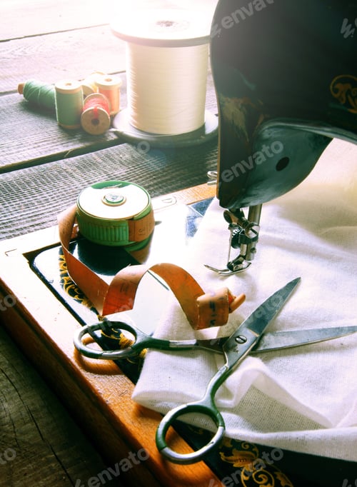 Preview: Sewing. The Sewing Machine And Accessories.