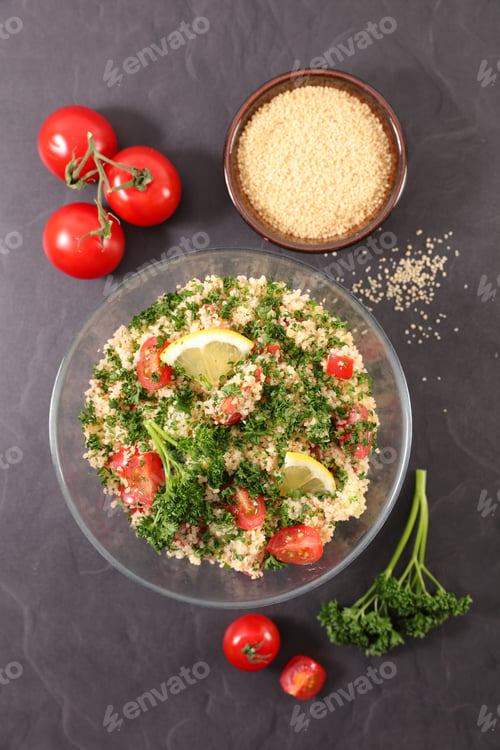 Preview: Tabbouleh Salad With Couscous And Vegetable