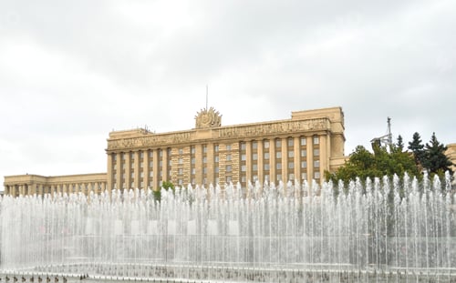 Preview: House Of Soviets - The Neoclassicism Building Was Built In 1936-41. Located On Moscow Square In St