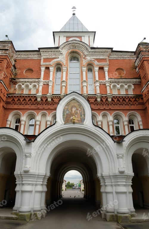 Preview: Old Holy Trinity Sergius Maritime Men Monastery In St.Petersburg, Russia. Founded In 1734.