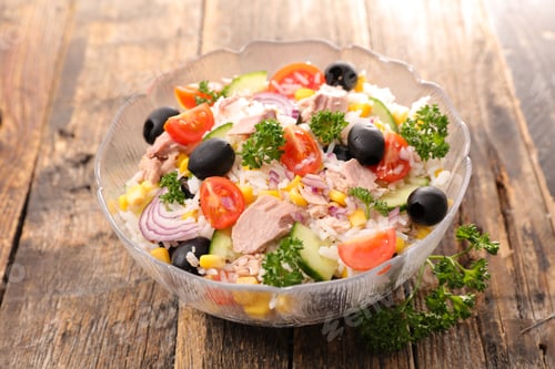 Preview: Rice Salad With Vegetable And Tuna