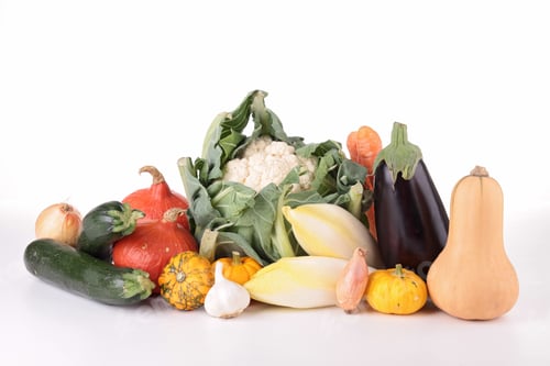 Preview: Heap Of Vegetable On White