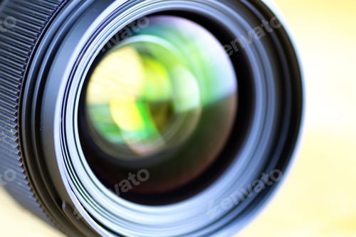 Preview: Lens With Color Reflection Photo