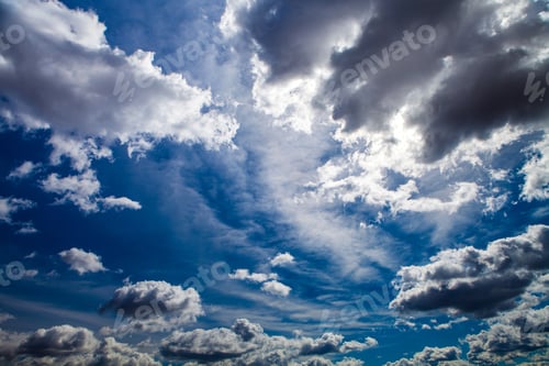 Preview: Blue Sky Clouds