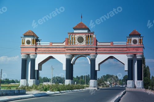 Preview: Jalal-Abad , Monument At The Entrance To The City, Kyrgyzstan. July 30, 2018