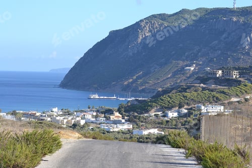 Preview: View Of Kefalos On Kos Island, Greece.