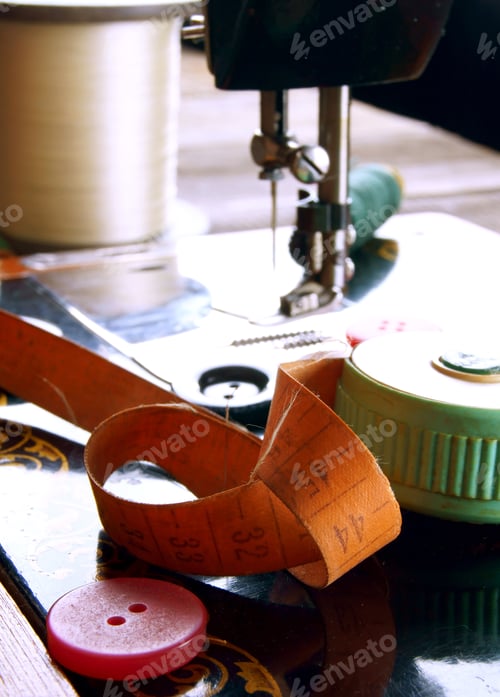 Preview: Sewing. The Sewing Machine And Accessories.