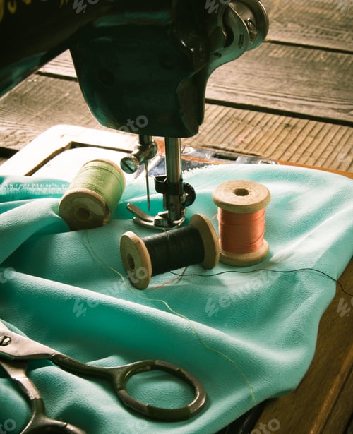 Preview: Sewing. The Sewing Machine And Tools.
