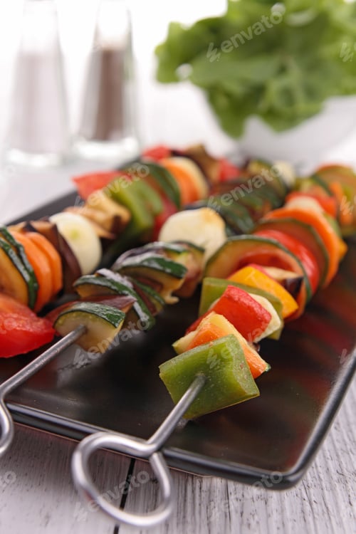 Preview: Vegetables Kebab
