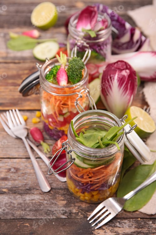 Preview: Salad In Jar