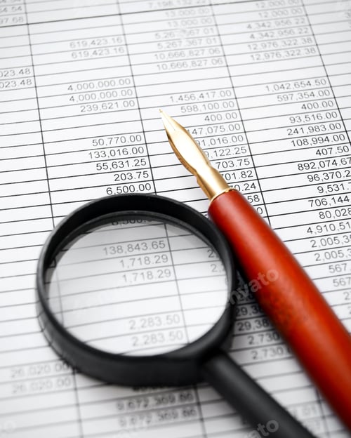 Preview: Magnifier And Pen On Documents.