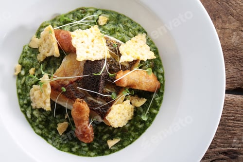 Preview: Cod Fillet With Risotto