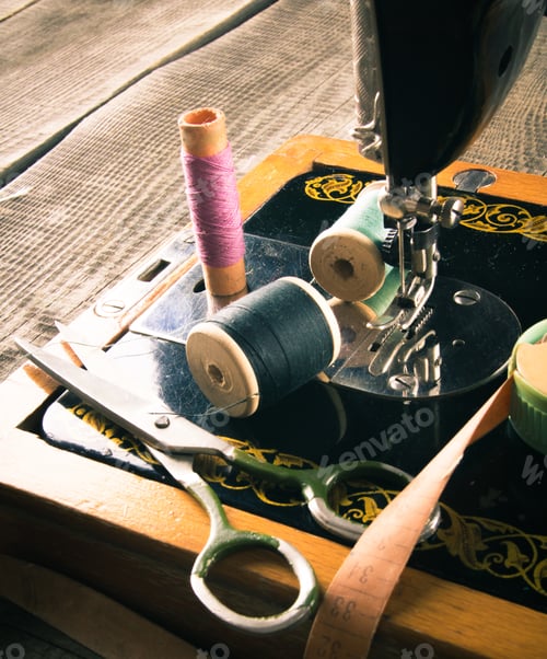 Preview: Sewing. The Sewing Machine And Tools.