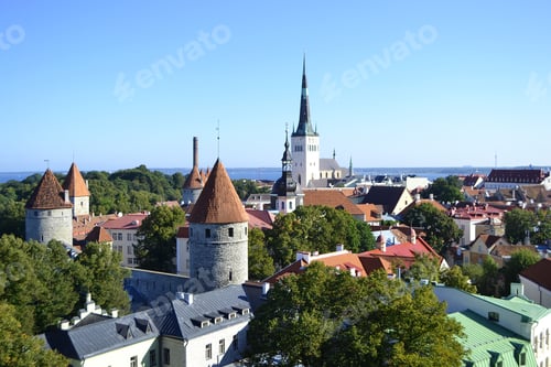 Preview: Old Town In Tallinn, Estonia