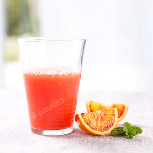 Preview: Fresh Orange Juice In Glass