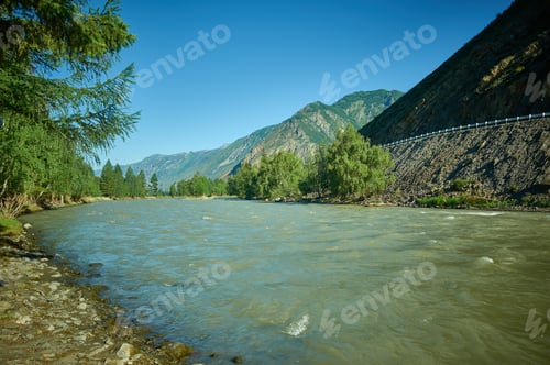 Preview: Chuya River - River In The Altai Republic In Russia