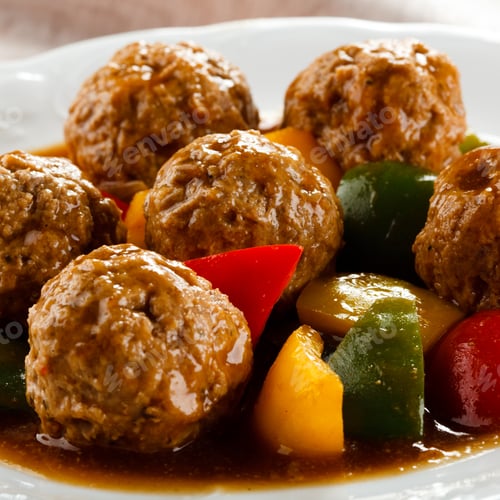 Preview: Roasted Meatballs And Vegetables