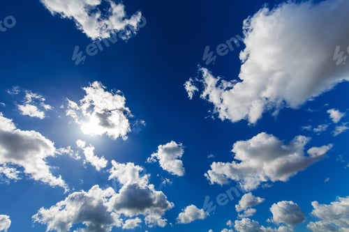 Vorschau: Blauer Himmel, Wolken