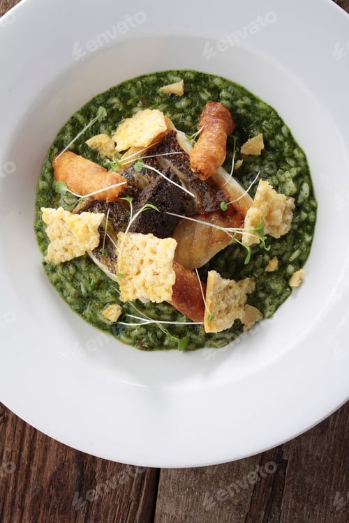 Preview: Cod Fillet With Risotto