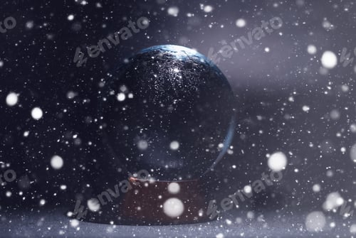 Preview: Crystal Ball Predict The Fate. Guessing For The Future.
