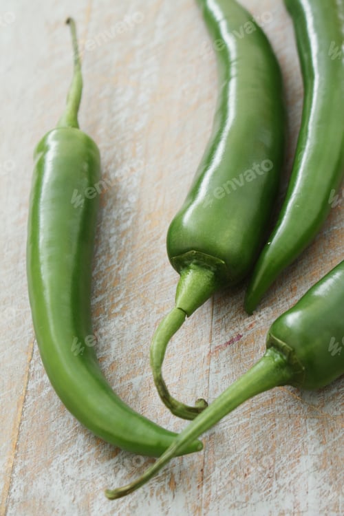 Preview: Fresh Green Chillies
