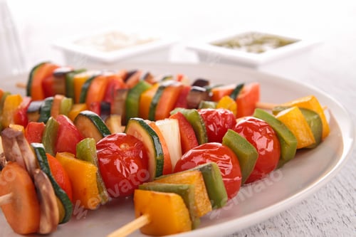 Preview: Vegetarian Skewer Kebab