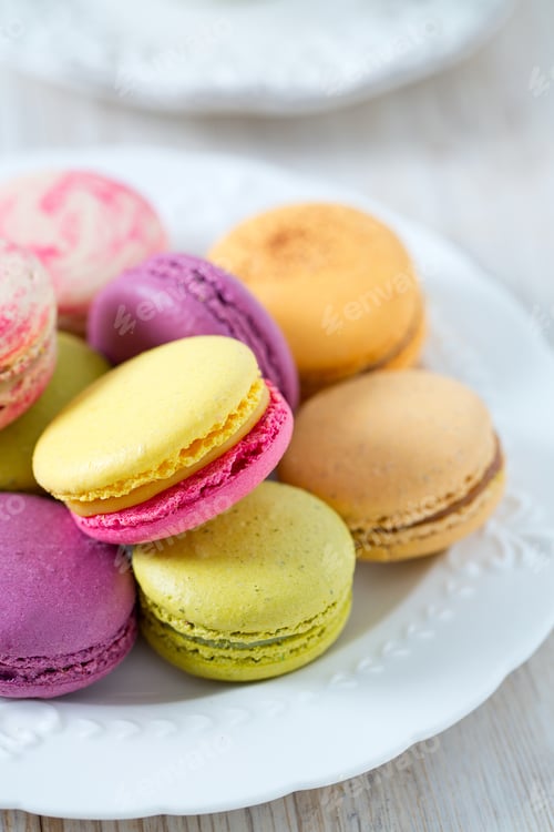 Preview: Fresh Colorful Macaroons