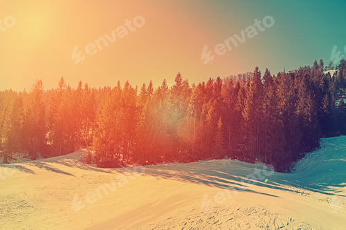 Preview: Beautiful Winter Mountains, Skiing Resort