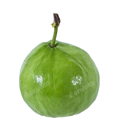 Preview: Guava Isolated On White Background