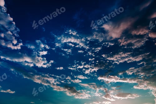 Preview: Sky Clouds,Sky With Clouds And Sun